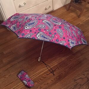 VERA BRADLEY Boysenberry Print Umbrella